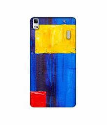 Amazon Brand - Solimo Designer Rectangle On Canvas 3D Printed Hard Back Case Mobile Cover for Lenovo A7000