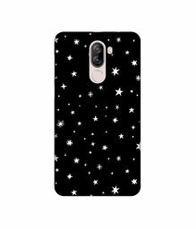 Amazon Brand - Solimo Designer Sperking Stars UV Printed Soft Back Case Mobile Cover for iVooMi i1