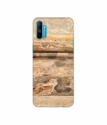 Amazon Brand - Solimo Designer Rushed Marble 3D Printed Hard Back Case Mobile Cover for Realme C3