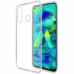 Amazon Brand - Solimo Mobile Cover for Samsung Galaxy M40 (Soft & Flexible Back Case), Transparent