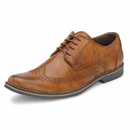 Centrino Men's 1421 Tan Formal Shoes-7 UK (41 EU) (8 US) (1421-03)