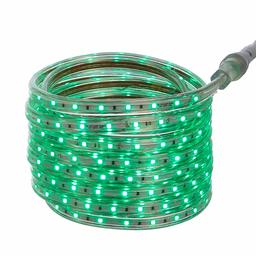 AmazonBasics 288 LED Indoor Outdoor Green Strip Light, 18-Foot