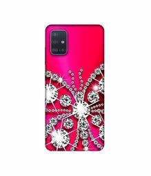 Amazon Brand - Solimo Designer Stone Butterfly 3D Printed Hard Back Case Mobile Cover for Samsung Galaxy A51