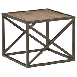 Amazon Brand – Stone & Beam Roland X-Frame Side End Table, 24