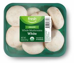 Fresh Brand – Organic Whole White Mushrooms, 8 oz