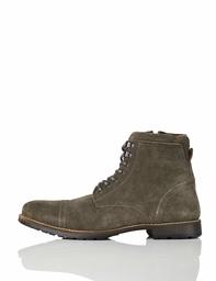 find. Mens^Men's Zip Classic Worker Boots Chukka, Grau Charcoal Suede, US 11