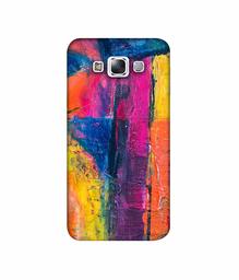 Amazon Brand - Solimo Designer Color Mash On Canvas 3D Printed Hard Back Case Mobile Cover for Samsung Galaxy E7