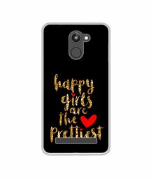 Amazon Brand - Solimo Designer Happy Girls are The Prettiest UV Printed Soft Back Case Mobile Cover for 10.or D