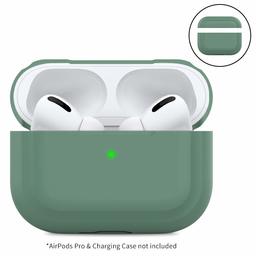 Umi. Airpods Pro - Custodia protettiva in silicone per Airpods Pro 2019, colore: Verde pino