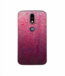 Amazon Brand - Solimo Designer Apple Texture 3D Printed Hard Back Case Mobile Cover for Motorola Moto G4 Plus (with Logo Cut)