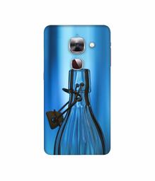 Amazon Brand - Solimo Designer Blue Bottle 3D Printed Hard Back Case Mobile Cover for LeEco Le Max 2