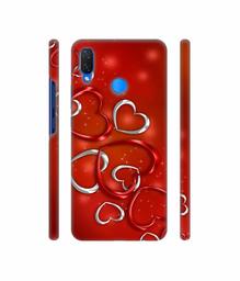 Amazon Brand - Solimo Designer Hearts 3D Printed Hard Back Case Mobile Cover for Huawei Nova 3i