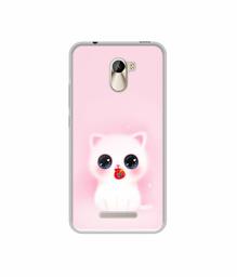 Amazon Brand - Solimo Designer Kitty UV Printed Soft Back Case Mobile Cover for Karbonn Aura Power 4G Plus