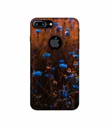 Amazon Brand - Solimo Designer Flower Photograpy 3D Printed Hard Back Case Mobile Cover for Apple iPhone 7 Plus (Logo Cut)