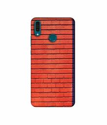 Amazon Brand - Solimo Designer Red and Purple Brick 3D Printed Hard Back Case Mobile Cover for Huawei Y9 (2019)