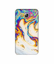 Amazon Brand - Solimo Designer Multicolor Flash 3D Printed Hard Back Case Mobile Cover for Samsung Galaxy E5