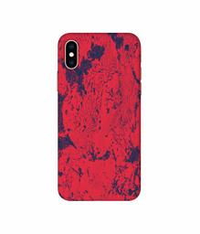 Amazon Brand - Solimo Designer Red Paint 3D Printed Hard Back Case Mobile Cover for Apple iPhone Xs Max