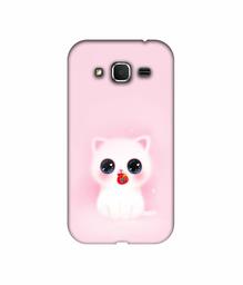 Amazon Brand - Solimo Designer Kitty 3D Printed Hard Back Case Mobile Cover for Samsung Galaxy Core Prime