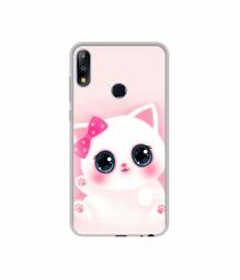 Amazon Brand - Solimo Designer Babby Kitty UV Printed Soft Back Case Mobile Cover for Asus ZenFone Max Pro M2