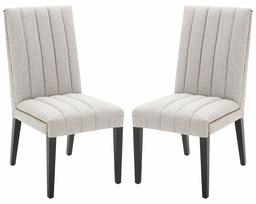 Amazon Brand – Stone & Beam Channel-Back Dining Chairs, 40