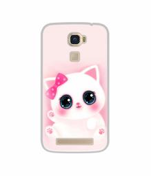 Amazon Brand - Solimo Designer Babby Kitty UV Printed Soft Back Case Mobile Cover for Lyf Water 9