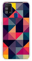 Amazon Brand - Solimo Designer Multicolor Dice Pattern Printed Soft Back Case Mobile Cover for Samsung Galaxy M31