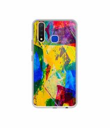 Amazon Brand - Solimo Designer Multicolor Canvas UV Printed Soft Back Case Mobile Cover for Vivo U20