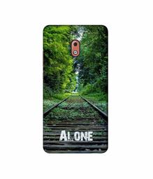 Amazon Brand - Solimo Designer Alone 3D Printed Hard Back Case Mobile Cover for Nokia 2.1