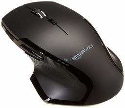 AmazonBasics Full-Size Ergonomic Wireless PC Mouse with Fast Scrolling (Renewed)