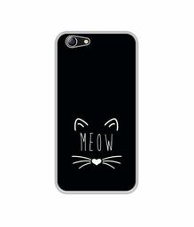 Amazon Brand - Solimo Designer Meow UV Printed Soft Back Case Mobile Cover for Micromax Canvas 2 Q4310