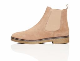 find. DREPY-001 Chelsea Boots, Grey (Taupe Taupe), 8 UK