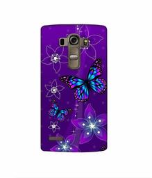 Amazon Brand - Solimo Designer Butterflies 3D Printed Hard Back Case Mobile Cover for LG G4 Stylus