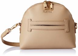 Flavia Women's Handbag (Beige)