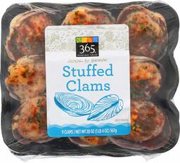 365 Everyday Value, Stuffed Clams, 20 oz (Frozen)