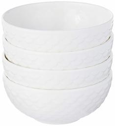 Amazon Brand - Solimo Serving Bowl Set, 4 Pieces