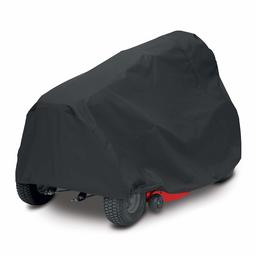 AmazonBasics Black Riding Mower Cover - Large, Black (Renewed)