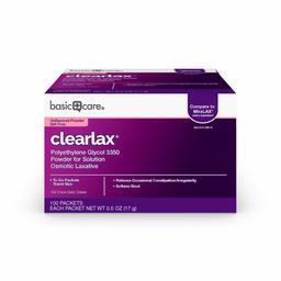 Amazon Basic Care Clearlax Polyethylene Glycol 3350 Powder For Solution