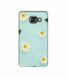 Amazon Brand - Solimo Designer Flower Texture 3D Printed Hard Back Case Mobile Cover for Samsung Galaxy A3 (2016)