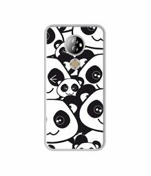 Amazon Brand - Solimo Designer Panda Texture UV Printed Soft Back Case Mobile Cover for Comio X1 Note