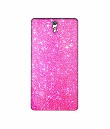 Amazon Brand - Solimo Designer Pink Sparkle 3D Printed Hard Back Case Mobile Cover for Sony Xperia C5 Ultra Dual