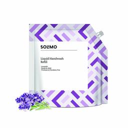 Amazon Brand - Solimo Handwash Liquid Refill, Lavender - 1500 ml