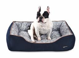 AmazonBasics Cuddler Pet Bed - X-Large, Floral Print