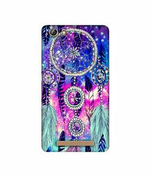 Amazon Brand - Solimo Designer Round Wall Hanging Pattern 3D Printed Hard Back Case Mobile Cover for Gionee Marathon M5 lite