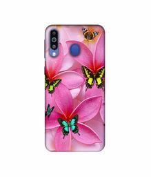 Amazon Brand - Solimo Designer B-Butterflies 3D Printed Hard Back Case Mobile Cover for Samsung Galaxy M21