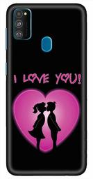 Amazon Brand - Solimo Designer Heart Design 3D Printed Hard Back Case Mobile Cover for Samsung Galaxy M21 / M30s