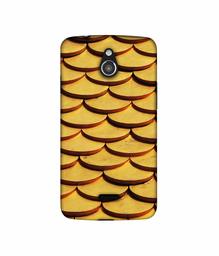 Amazon Brand - Solimo Designer Wooden Semi Circle Texture 3D Printed Hard Back Case Mobile Cover for InFocus M2