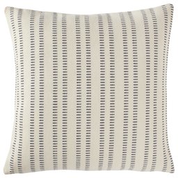 Amazon Brand – Stone & Beam French Laundry Stripe Decorative Throw Pillow, 17