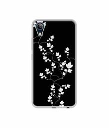 Amazon Brand - Solimo Designer Color Flowers UV Printed Soft Back Case Mobile Cover for Vivo Y91i