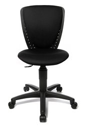 Topstar 70570BB00 Swivel Chair for Children and Teenagers High School Fabric Cover Black