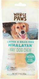 Whole Paws Lactose & Grain Free Cheese Dog Chew, Medium, 1 ct